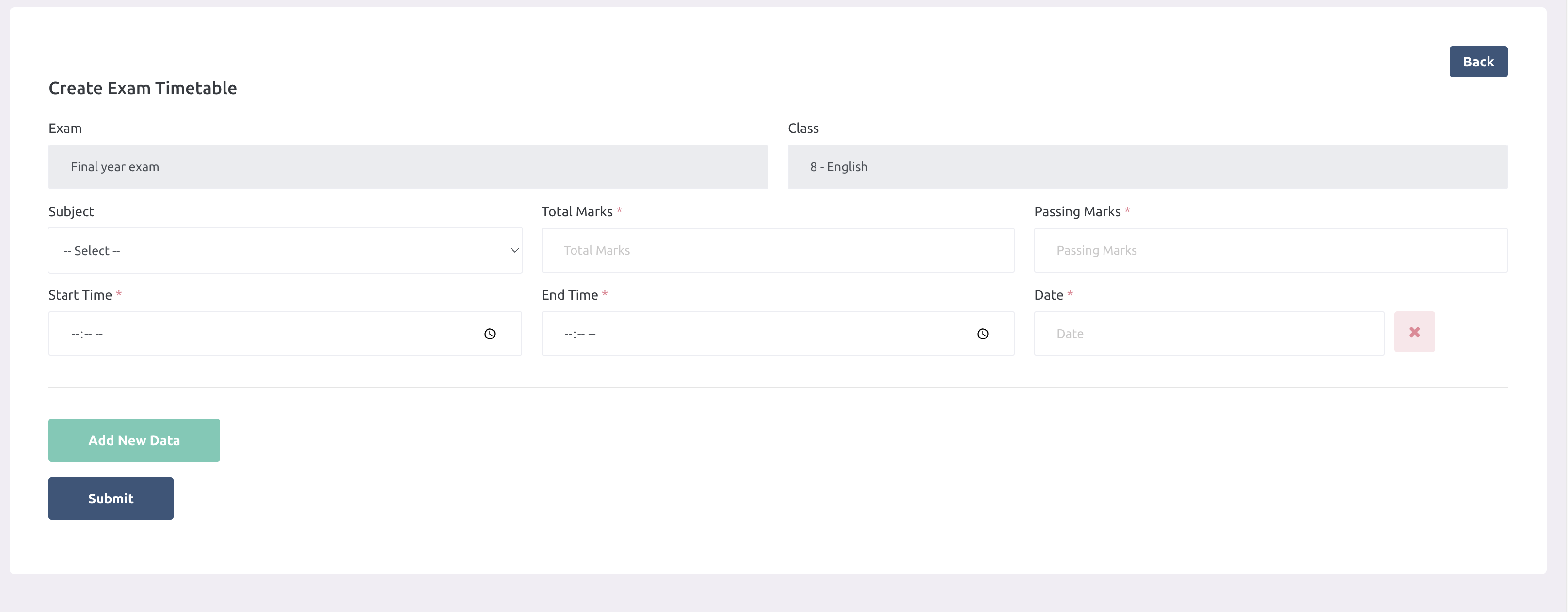 e-School SaaS